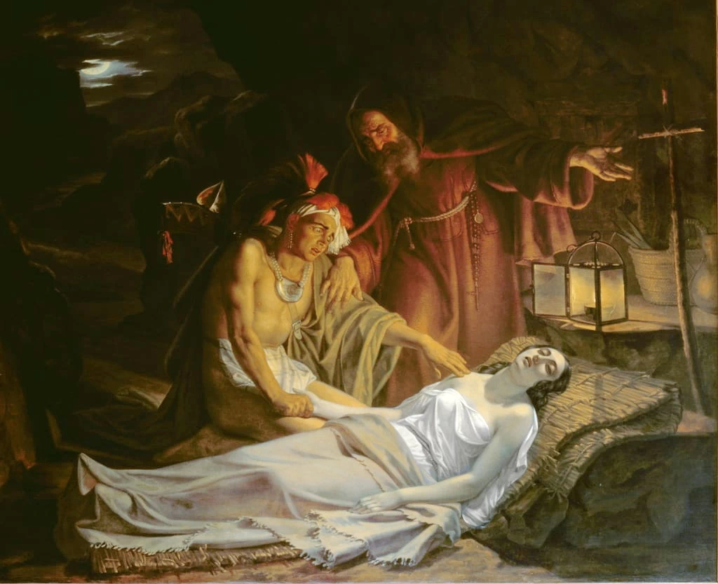 La morte di Atala - Galleria dell'Accademia, Firenze